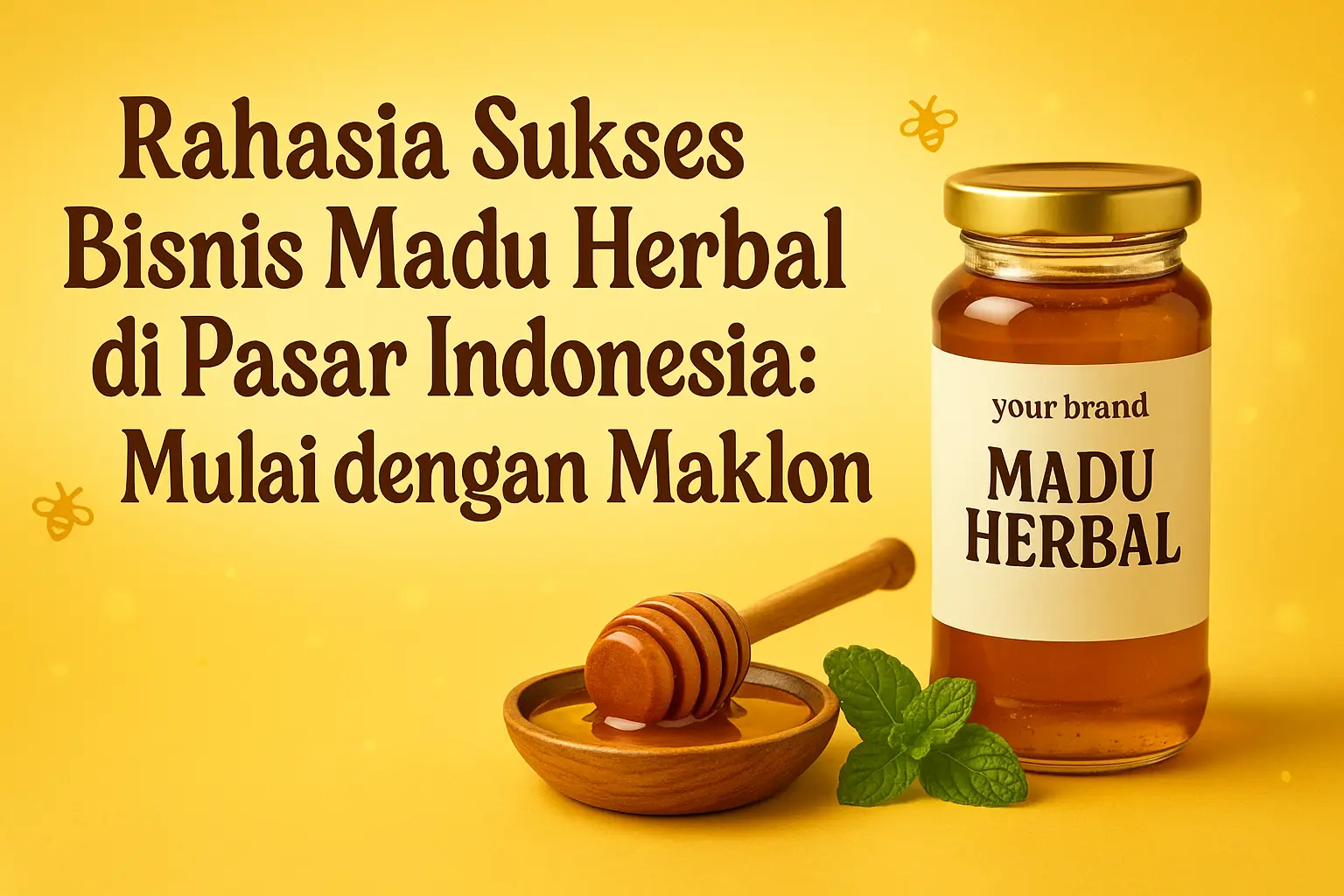 Rahasia Sukses Bisnis Madu Herbal di Pasar Indonesia: Mulai dengan Maklon.